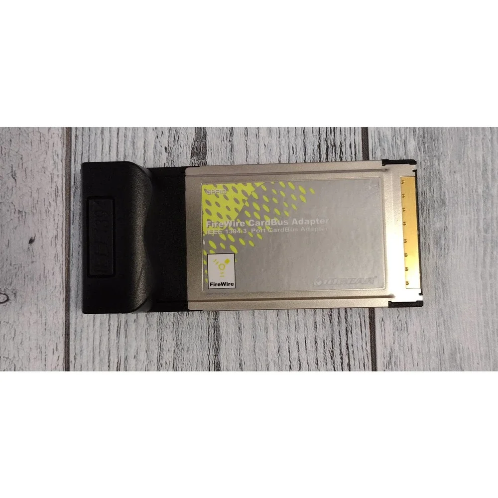IOGEAR FireWire CardBus Adapter(GPF113) IEEE 1394.3 Port CardBus Adapter!